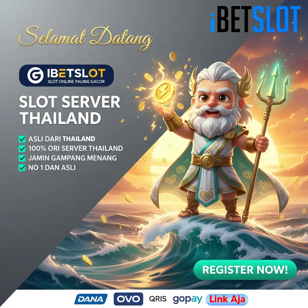 IBETSLOT: Link Agen Slot Gacor Resmi 2025 Hadiah Makin Besar